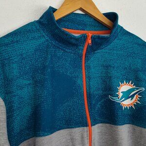 MIAM Dolphins, NFL, Activewear, Cotton Polyester Jacket, Team Apparel, XL